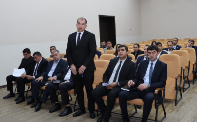 Qəbələ şəhərində Dövlət İmtahan Mərkəzi tərəfindən təlimlər keçirilir