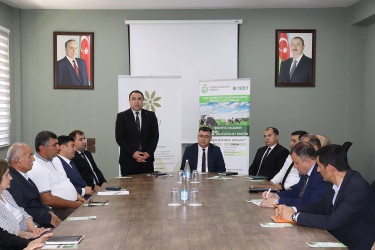 Qəbələdə Arıçılıq sahəsində mövcud imkanlar, çətinliklər və prespektivlər mövzusunda dəyirmi masa keçirilib