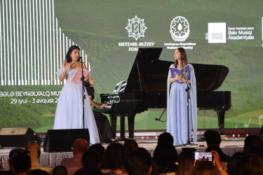 XV Qəbələ Beynəlxalq Musiqi Festivalında BMA tələbələri çıxış edib