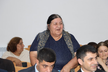 Növbəti səyyar qəbul rayonun Bum qəsəbəsində keçirilmişdir