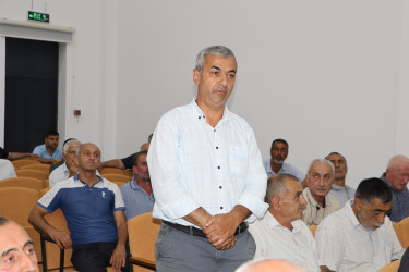 Növbəti səyyar qəbul rayonun Bum qəsəbəsində keçirilmişdir