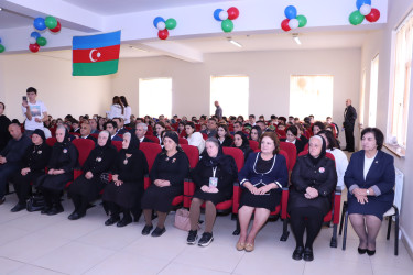 Qəbələ rayonu üzrə təhsil sektorunun tabeliyində fəaliyyət göstərən ümumtəhsil məktəblərində “Zəfər Günü”nün beşinci ildönümü ilə əlaqədar silsilə tədbirlər keçirilib