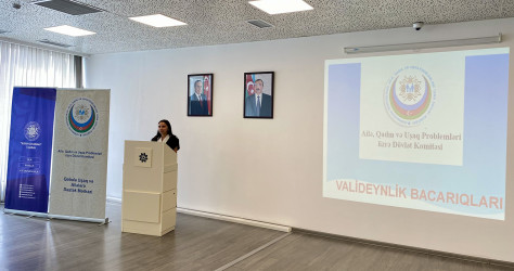 Qəbələ Regional “ASAN xidmət” Mərkəzində “Valideynlik bacarıqları” mövzusunda görüş keçirilib