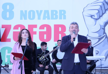 Qəbələ rayonunda “Zəfər günü”nə həsr edilmiş konsert proqramı təşkil edilmişdir