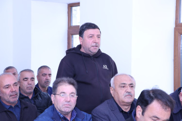 RİH başçısının növbəti səyyar qəbulu Laza kəndində  keçirilmişdir