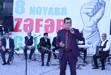 Qəbələ rayonunda “Zəfər günü”nə həsr edilmiş konsert proqramı təşkil edilmişdir