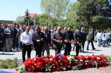 Ümummilli liderin 103-cü ildönümünə həsr olunmuş ümumrayon tədbiri keçirilmişdir