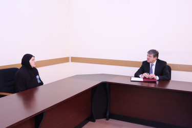 Qəbələ RİH-də növbəti vətəndaş qəbulu keçirilmişdir.