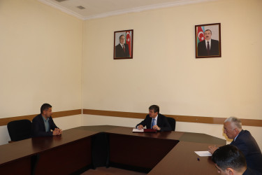 Rayon icra hakimiyyətində növbəti vətəndaşların qəbulu keçirilib
