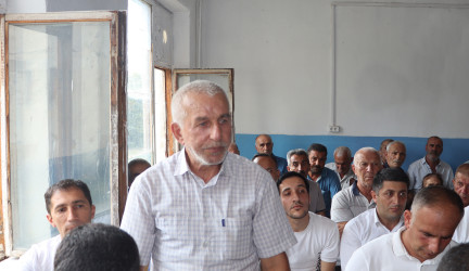 RİH başçısının növbəti səyyar qəbulu rayonun Mıxlıqovaq  kəndində keçirilmişdir