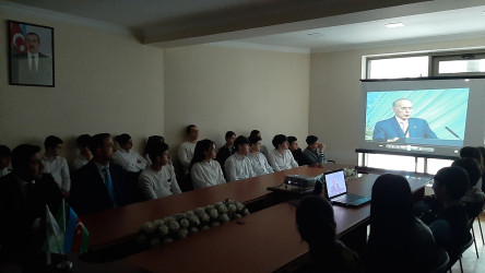 “Heydər Əliyev şəxsiyyəti və dövlətçilik fəlsəfəsi” adlı tədbir keçirilib