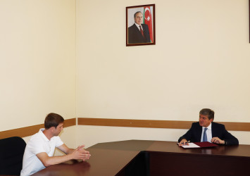 Qəbələ RİH-də vətəndaşların qəbulu keçirilmişdir