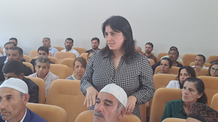 Qəbələ rayonu Vəndam qəsəbəsində növbəti səyyar qəbul keçirilmişdir