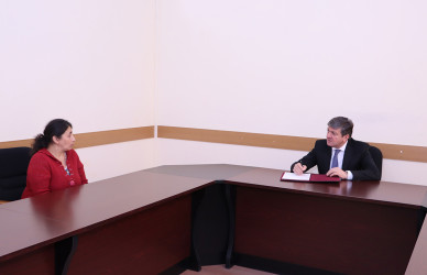 Qəbələ RİH-də növbəti vətəndaş qəbulu keçirilmişdir.