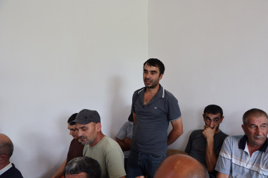 Dizaxlı kəndində RİH başçısının növbəti səyyar qəbulu keçirilmişdir