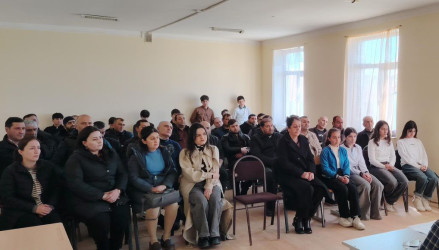 Qəbələdə təhsildən yayınma hallarının qarşısının alınması məqsədilə maarifləndirici tədbir keçirilib.