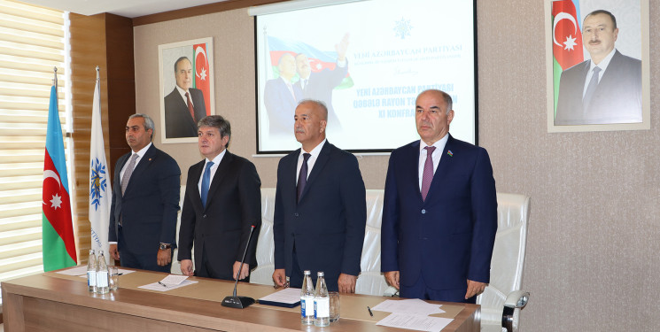 Yeni Azərbaycan Partiyası Qəbələ Rayon Təşkilatının XI konfransı keçirilmişdir