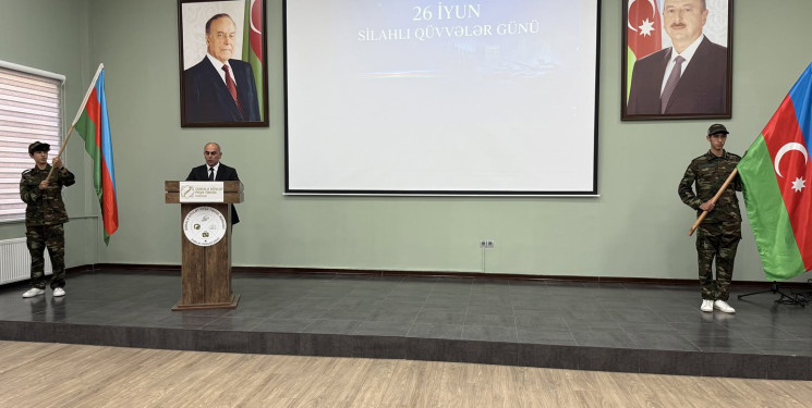 “Tarixi Zəfərin təməlində dayanan güclü ordu quruculuğu” adlı tədbir keçirilib.