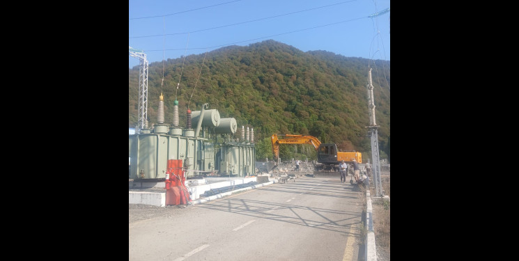 Qəbələdə 110/35/10 kV-luq Laza yarımstansiyası yenidən qurulur