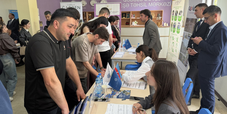 Qəbələdə keçirilmiş əmək yarmarkasında 13 işəgötürən 120 vakansiya təqdim edib.