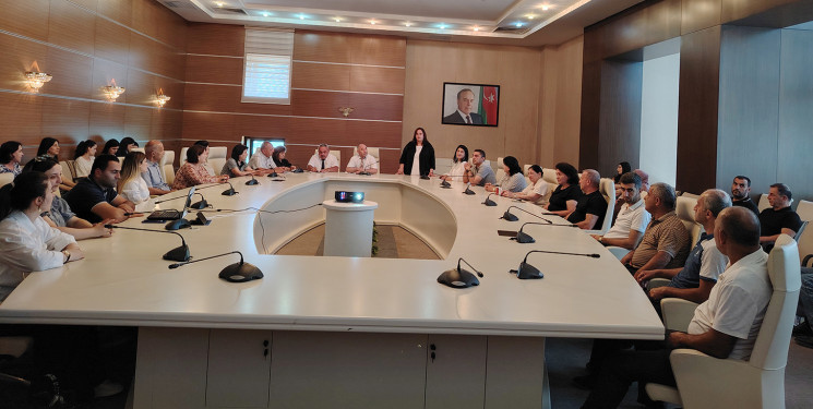 Qəbələ rayon Mədəniyyət Mərkəzində “Mətbuatımızın şərəfli yolu” adlı tədbir keçirilib