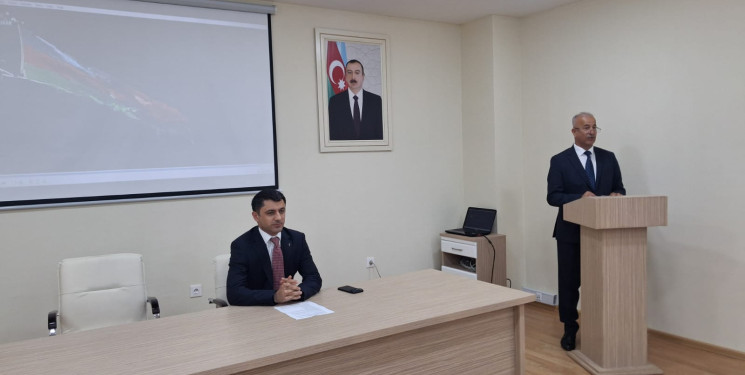 “Xilaskarlıq missiyasından şanlı gələcəyə: Heydər Əliyev dühası və qüdrətli Azərbaycan” mövzusunda tədbir keçirilib