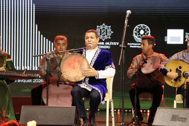 XV Qəbələ Beynəlxalq Musiqi Festivalı çərçivəsində təşkil olunan Muğam Axşamı tamaşaçıların böyük marağına səbəb olmuşdur
