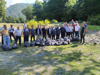 Qəbələ rayonunda Ümumrespublika Təmizlik Marafonu çərçivəsində iməcilik aksiyası keçirilmişdir