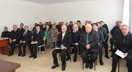 Qəbələ rayonunun Həmzəli kəndində növbəti səyyar qəbul keçirilmişdir