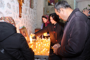 Qəbələnin Nic qəsəbəsində Pasxa bayramı qeyd edilmişdir
