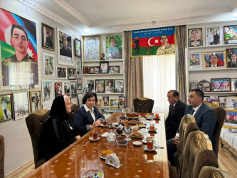 8 Noyabr–“Zəfər günü” ərəfəsində şəhid ailələri və qazilər evlərində ziyarət edilmişdir