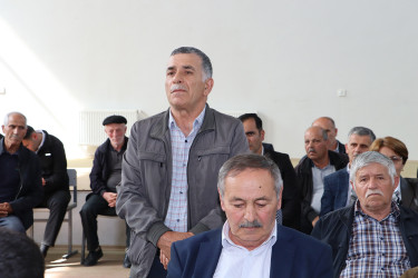 Növbəti səyyar qəbul rayonun Nic qəsəbəsində keçirilmişdir