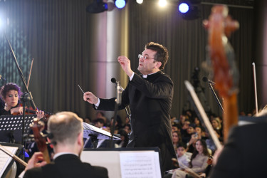 Qəbələdə “Qış nağılı” II Beynəlxalq Musiqi Festivalının açılışı olub