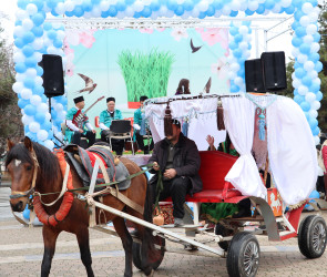 Qəbələdə ənənəvi Novruz şənliyi keçirilmişdir