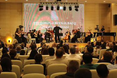 Qəbələ festivalı çərçivəsində Bakı Kamera Orkestrinin konserti olub