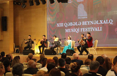 Gənc muğam ifaçılarının Qəbələ festivalında çıxışı maraqla qarşılanıb