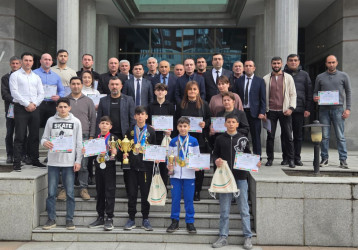 Qəbələ rayonunda idman ictimaiyyəti ilə görüş təşkil keçirilib