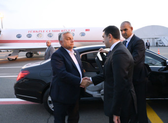 Macarıstanın Baş naziri Viktor Orbanın Azərbaycana səfəri başa çatıb