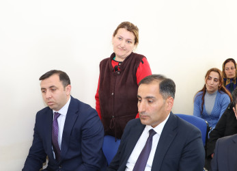 Qəbələ RİH Başçısı Səbuhi Abdullayev Tövlə kəndində səyyar qəbul keçirmişdir