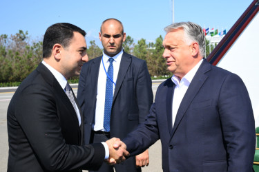 Macarıstanın Baş naziri TDT-nin Zirvə Görüşündə iştirak etmək üçün Qəbələdə səfərdədir
