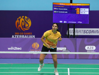 Azərbaycanın badminton millisi III MDB Oyunlarını 7 medalla başa vurub