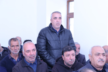 RİH başçısının növbəti səyyar qəbulu Laza kəndində  keçirilmişdir