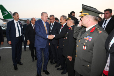 Türkiyə Prezidenti Rəcəb Tayyib Ərdoğanın Azərbaycana səfəri başa çatıb