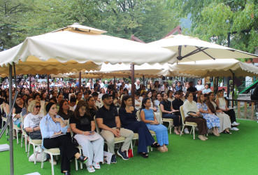 "GabalaFest" çərçivəsində Azərbaycanın tanınmış detektiv yazıçısı, bestseller əsərlərin müəllifi Elxan Elatlı ilə görüş və imza saatı keçirilib