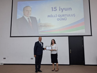 “Xilaskarlıq missiyasından şanlı gələcəyə: Heydər Əliyev dühası və qüdrətli Azərbaycan” mövzusunda tədbir keçirilib