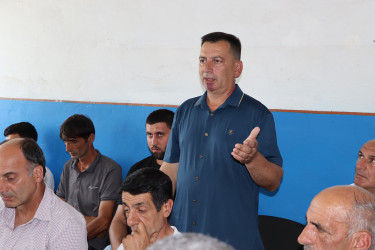Qəbələ rayonunda növbəti səyyar qəbul Zalam kəndində keçirilmişdir