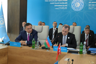 TDT-nin Xarici İşlər Nazirləri Şurasının iclasında bir sıra vacib sənədlər təsdiq edilib