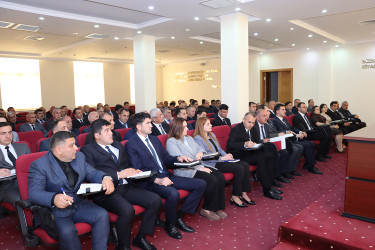 Qəbələ Rayon İcra Hakimiyyətində növbəti şura iclası keçirmişdir
