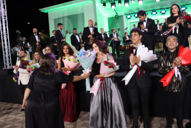 XIV Qəbələ Beynəlxalq Musiqi Festivalının təntənəli açılış mərasimi olub