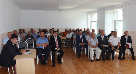 Növbəti səyyar qəbul rayonun Tikanlı kəndində keçirilmişdir